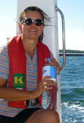 Skipperin Ines Jochmann